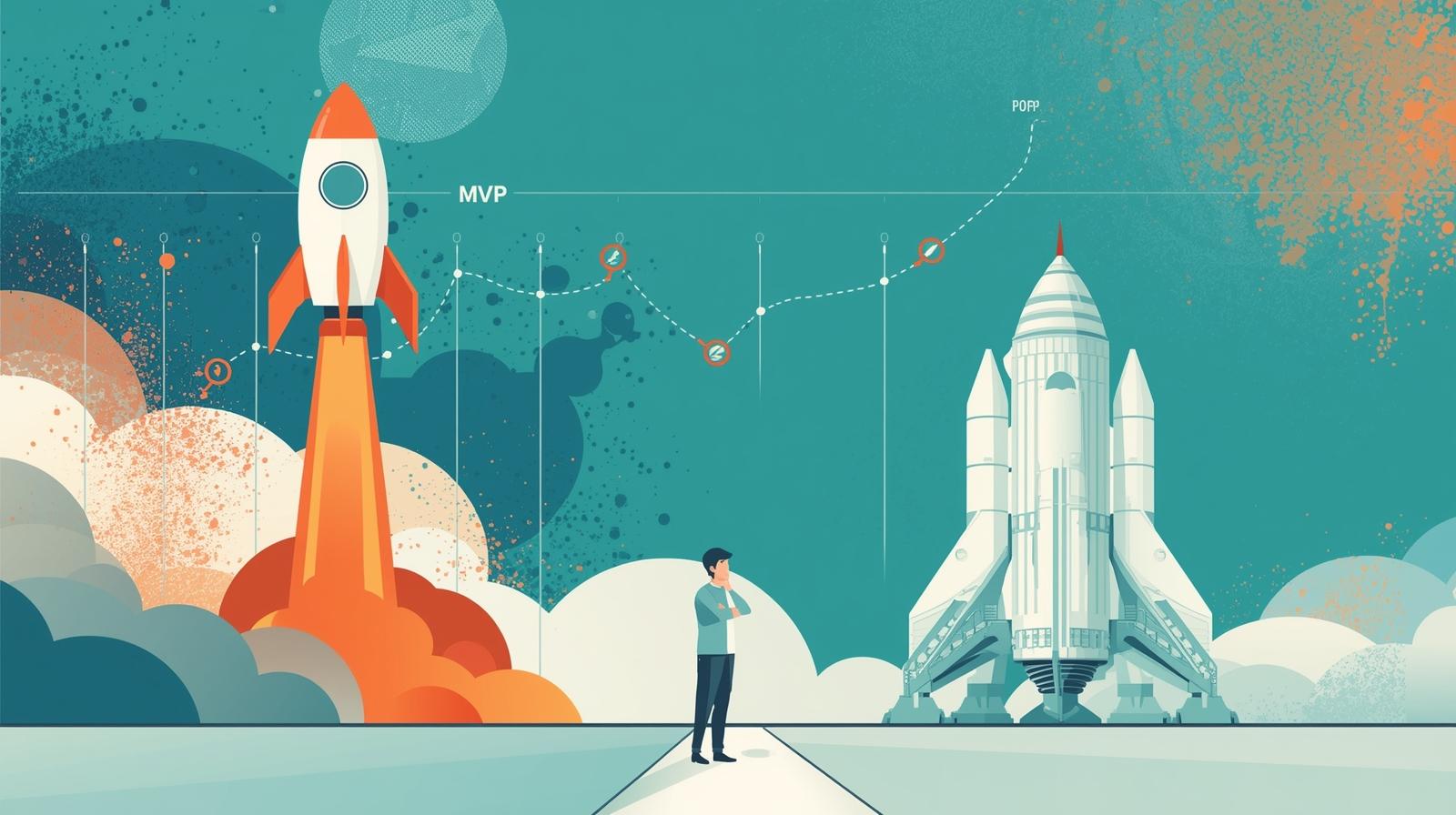 MVP vs Producto Completo: Cuándo lanzar tu startup